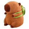 ARVALOLET Jouet Capybara en peluche confortable avec tortue, poupée Capybara mignonne, parfaite pour Noël, cadeau danniversa