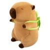 ARVALOLET Jouet Capybara en peluche confortable avec tortue, poupée Capybara mignonne, parfaite pour Noël, cadeau danniversa