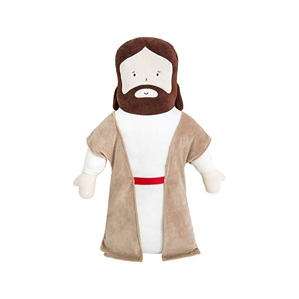 Niniang 50 Cm Peluche JéSus Christ Peluche PoupéE Enfants Chambre DéCor Photographie Accessoires Câlin Oreiller ChréTien pour