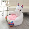 EZLAM Dessin animé Belle Ours en Peluche Panda Licorne Canard Enfants canapé Chaise Jouets en Peluche siège bébé nid lit de C