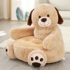 EZLAM Dessin animé Belle Ours en Peluche Panda Licorne Canard Enfants canapé Chaise Jouets en Peluche siège bébé nid lit de C