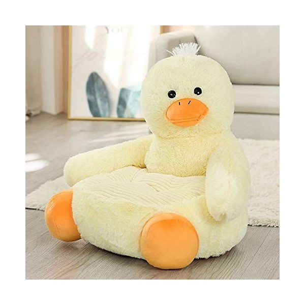 EZLAM Dessin animé Belle Ours en Peluche Panda Licorne Canard Enfants canapé Chaise Jouets en Peluche siège bébé nid lit de C