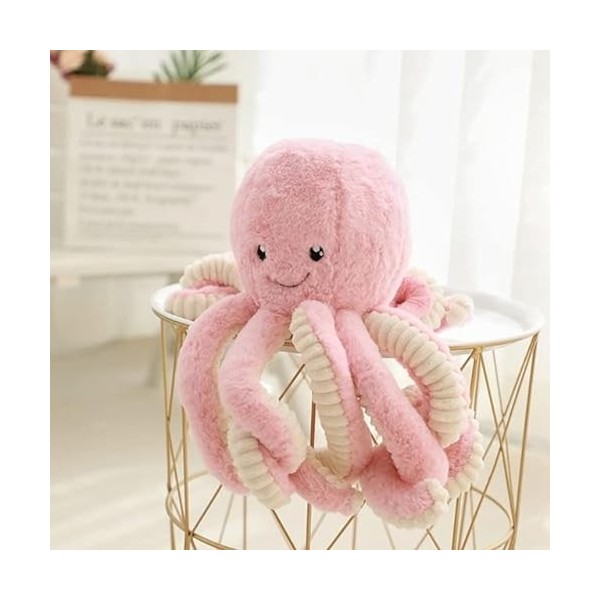 DACASO Nouveau ArriverBelle Simulation Octopus Pendentif Peluche Peluche Jouet en Peluche Soft Animal Home Accessoires Mignon