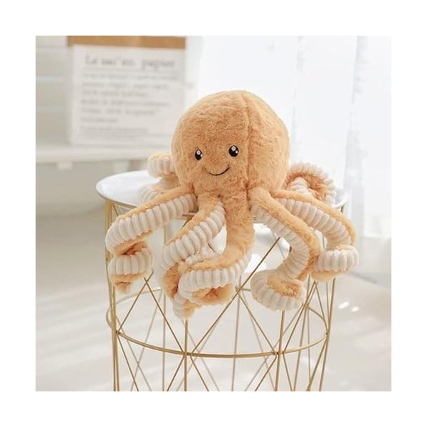 DACASO Nouveau ArriverBelle Simulation Octopus Pendentif Peluche Peluche Jouet en Peluche Soft Animal Home Accessoires Mignon