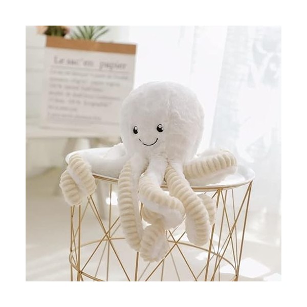 DACASO Nouveau ArriverBelle Simulation Octopus Pendentif Peluche Peluche Jouet en Peluche Soft Animal Home Accessoires Mignon