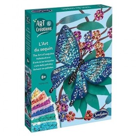 Sentosphère L art du sequin - PAPILLON 2019 - Art et creations