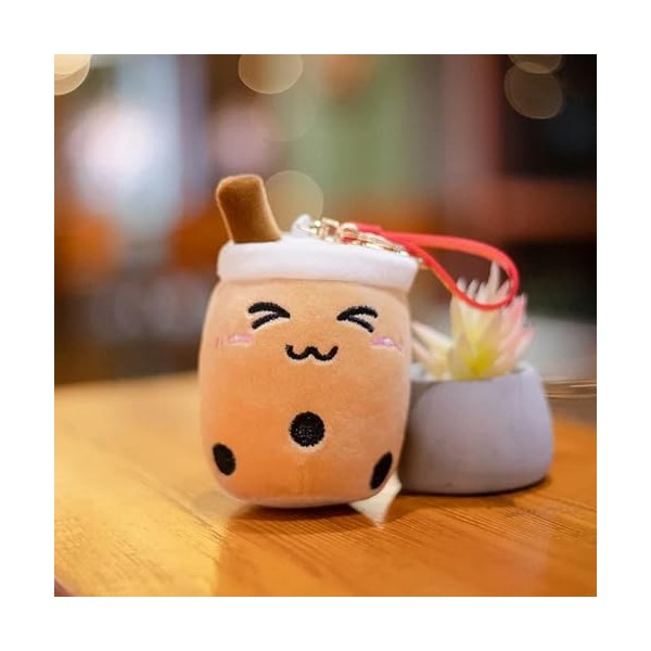 GagaLu Haute Qualité Peluche Jouets Petit Pendentif Lait Thé Poupée Porte-clés Enfants Jouets Anniversaire Cadeaux De Noël 10