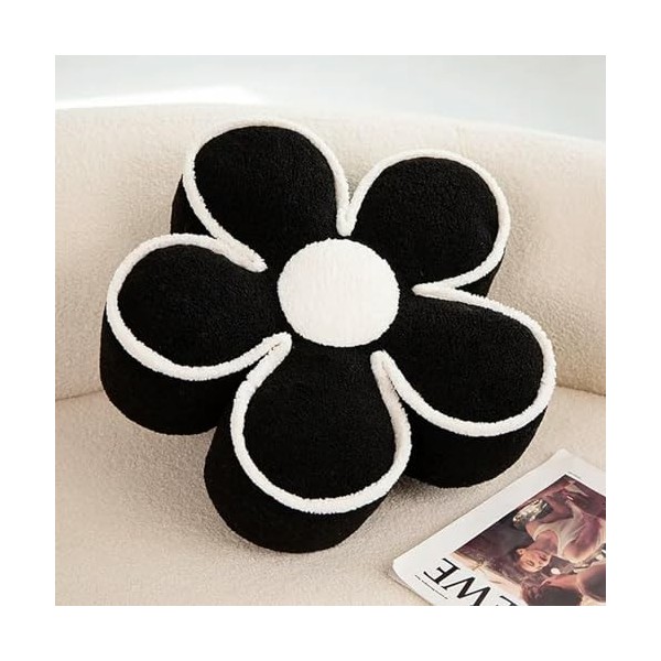 Fleur en Peluche Sphère Coussin en Peluche Décoration D’intérieur Nordique Poupée en Peluche Canapé en Peluche Coussin Cadeau