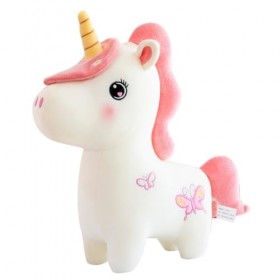 ibasenice Oreiller Licorne Jouet Bebe Pompons De Porcistas Bébés Poupées Peluches pour Bébés Poupées pour Filles Poupées De L