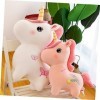 ibasenice Oreiller Licorne Jouet Bebe Pompons De Porcistas Bébés Poupées Peluches pour Bébés Poupées pour Filles Poupées De L