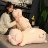 Ange Mignon Couché Cochon Jouets en Peluche Peluche Animal Sourire Couronne Cochon Coussin D’Oreiller pour Filles Anniversair