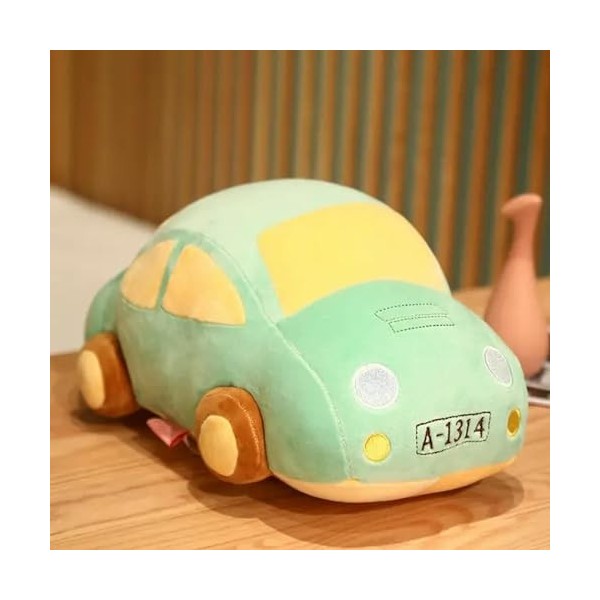 NOpinz Mignon Enfants Voiture modèle Peluche Jouet Enfants garçon Kawaii Voiture Forme Coussin Oreiller Cadeau d’Anniversaire