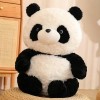EacTEL Adorable jouet panda en peluche panda poupée coussin jouet pour enfants filles cadeau danniversaire 35 cm 2