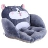 Didiseaon Oreiller en Peluche Créatif Coussin De Poupée en Peluche Oreiller De Chaise Câlin Coussin De Chaise Uinicorne en Pe