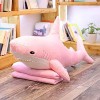 EZLAM 60-140cm Big Giant Polupar Shark Skin Soft Plush Shark Semi-Finish Coat Fish Pillow Toys Dolll Fashion Gift for Kids Ba