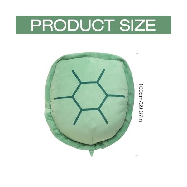 IXYHKB Jouet en Peluche de Costume de Tortue Ultra Doux, Jouet en Peluche de Tortue Grand, Jouet en Peluche de Tortue de Cost