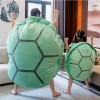 Hokuto Oreillers en Carapace de Tortue, Oreiller de Tortue géante, Coussin en Peluche Portable Kawaii WearableTurtle Power Sh