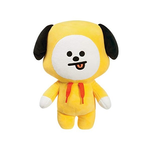 Produits officiels BT21 signés Aurora World, peluche CHIMMY, moyen modèle, 61317, jaune