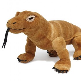 Komodowaran Doudou lézard Waran Dragon Peluche Indigo 52 cm