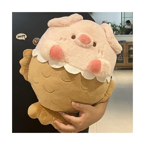 EacTEL Super Doux Cochon Peluche Poupée Mignon Cochon Doux Peluche Oreiller Chambre Cochon Peluche Jouet Enfants Anniversaire