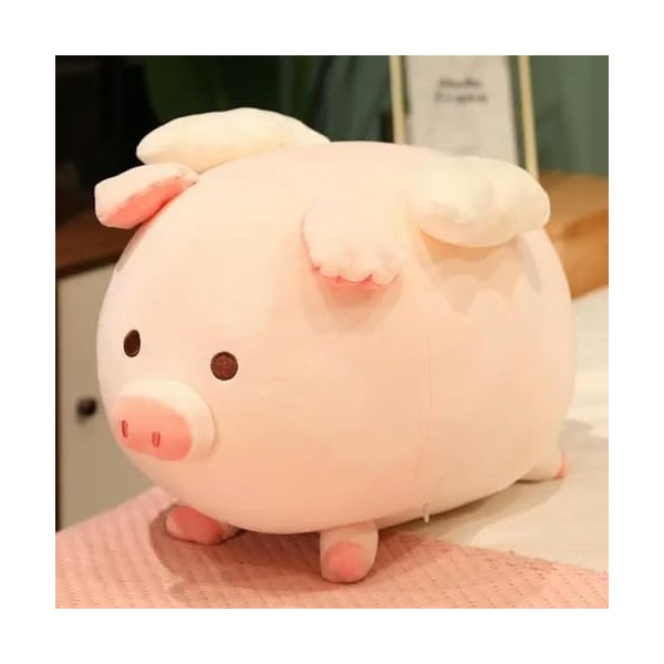 NOpinz Kawaii Animal Oreiller Doux de Haute qualité Cochon Doux Mignon Peluche Enfants garçon Cadeau d’Anniversaire Cadeau de