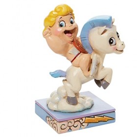 Disney Traditions Figurine Pégase et Hercule, Multicolore, Hauteur 15 cm