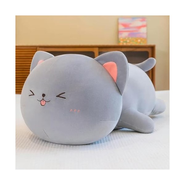 Nouveau Mignon Chat Poupée en Peluche Jouet Doux Mignon Dessin Animé Chat en Peluche Oreiller Enfants Cadeau Saint Valentin D