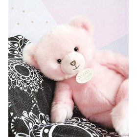 Doudou et Compagnie - Ours En Peluche Paillettes - 37cm - Rose Sorbet Ours Collection - DC3586