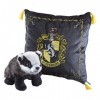 The Noble Collection Hufflepuff House Mascot & Cushion by Officially Licensed 13in 34cm Harry Potter Toy Dolls Hufflepuff B