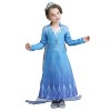 Costume Elsa Princesse Carnaval Déguisement 2 Halloween pour fille Bleu 6 7 ans Idée cadeau Noël anniversaire fête