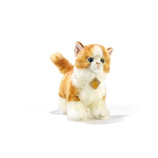 Plush & - Scratch 8029956159473 Peluche Chat rayé, 28 cm, Multicolore