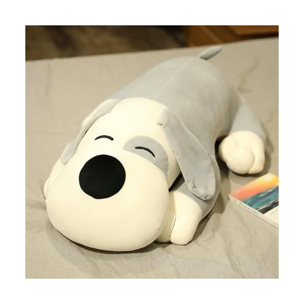 Kawaii Chien en Peluche Chien Oreiller Dessin animé Animal Chien Chien Jouet en Peluche Mignon Chien Oreiller Matelas Oreille