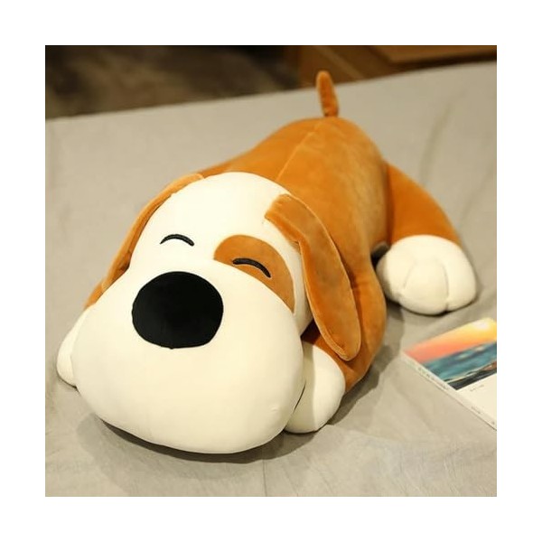 Kawaii Chien en Peluche Chien Oreiller Dessin animé Animal Chien Chien Jouet en Peluche Mignon Chien Oreiller Matelas Oreille