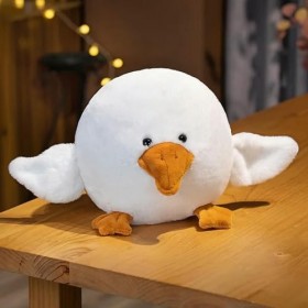 Kawaii Canard Doux oie Peluche poupée Oreiller canapé décoration Coussin Mignon Enfants Petite Amie Cadeau d’Anniversaire 42c