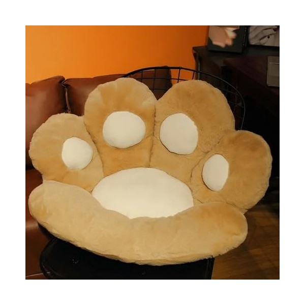 SaruEL Mignon Ours en Peluche Patte Oreiller rembourré Tapis de Sol Kawaii décoration Cadeaux 70cm 5