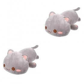 ABOOFAN 2 Pièces Chat Poupée Chaton Peluche Bébé Chat Peluches Animal en Peluche Poupée en Peluche Chaton Peluche Poupée Anim
