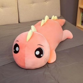 LfrAnk Géant Grands Yeux Dinosaure Peluche Jouet en Peluche Dessin Animé Animal Dinosaure Poupée Petite Amie Coussin De Couch