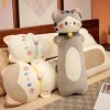 Doux Chat poupée Jouet en Peluche en Peluche Dessin animé Kawaii Animal Peluche Jambe Oreiller Enfants câlin Anniversaire Cad