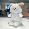 EacTEL Super Doux Lapin Chien en Peluche Câlin Oreiller Mignon Lapin Chiot Animal Peluche Jouet Kawaii Peluche Poupée Enfants