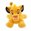 Disney Store Simba - Grand jouet en peluche - Le Roi Lion - 34 cm - En tissu doux au toucher avec détails brodés et queue moe