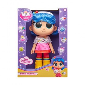 True and The Rainbow Kingdom Poupée parlante et chantante avec lumières LED et Sons – Poupée Mignonne colorée de 30 cm – Veil
