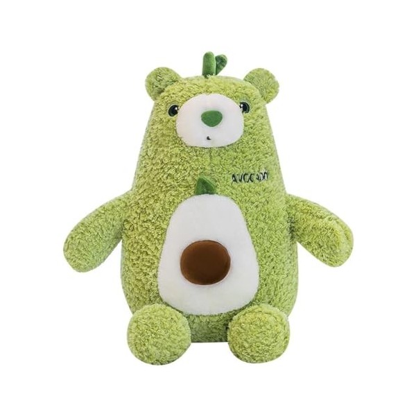 Jouet en Peluche Avocat, Avocat en Peluche Douce 65CM Oreiller Peluche Avocat Mignon Fruits Étreignant Jouets en Peluche Poup