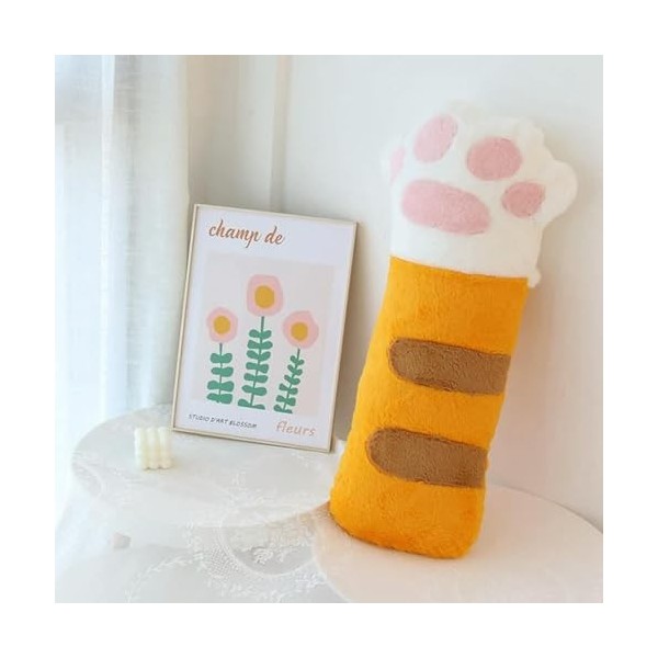 Mignon Doux Long Patte de Chat Oreiller Animal Jouet Kawaii Coussin Oreiller en Peluche Maison canapé décoration Enfants Fill