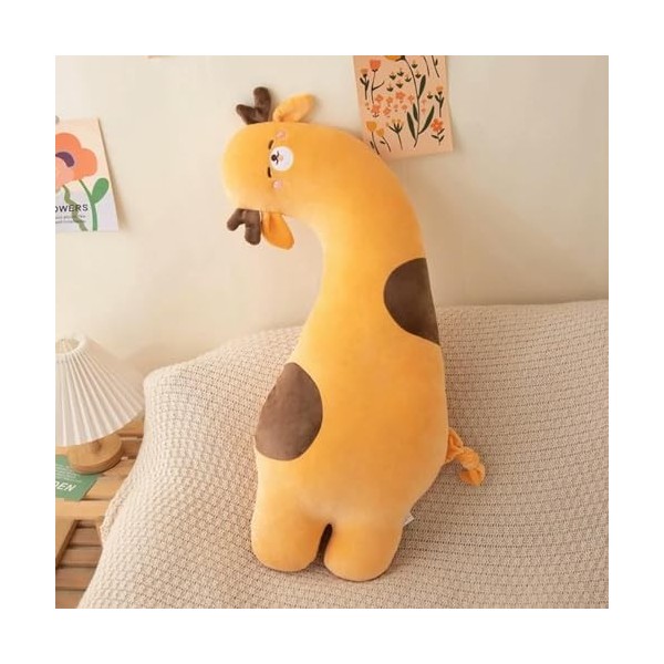 NOpinz Mignon Doux Renard Oreiller Dinosaure Mouton Laine Peluche Bureau Sieste Sommeil Oreiller Cadeau Poupée Enfants Fille 