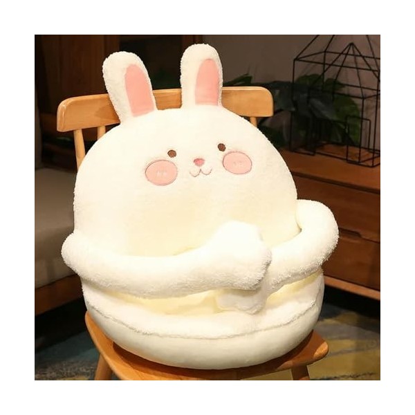 PaMut Mignon Dessin animé Animal Peluche Oreiller Coussin de siège Peluche Lapin poupée Jouet canapé Tapis de Sol décor à la 