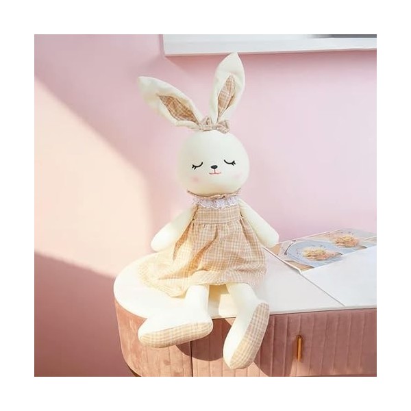 Mode Mignon Lapin Poupée Stuff Animal Jouet Sleeping Mate pour Enfants Cadeau D’Anniversaire 100cm 2