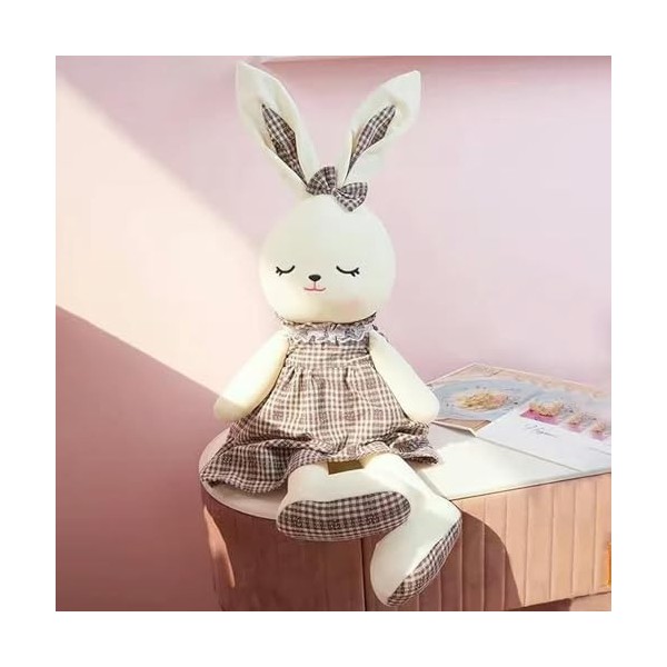 Mode Mignon Lapin Poupée Stuff Animal Jouet Sleeping Mate pour Enfants Cadeau D’Anniversaire 100cm 2