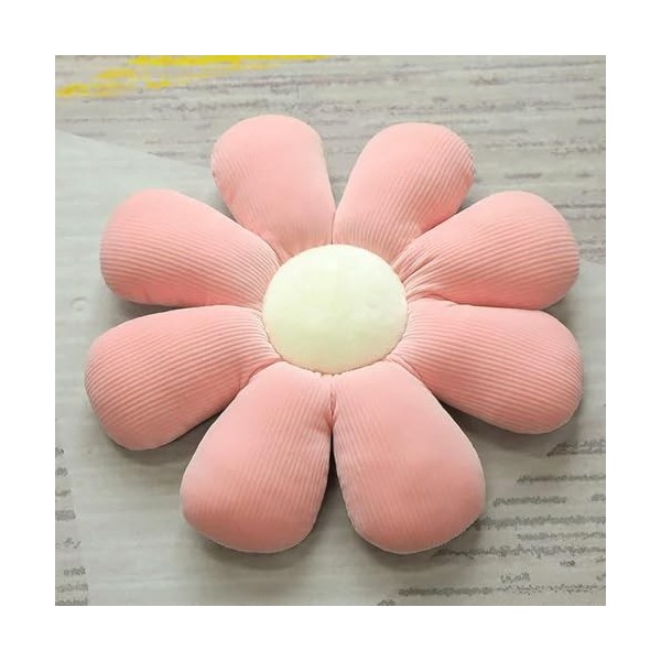 LfrAnk Coussins de Plantes en Peluche tournesols réalistes, Coussins de siège Fleur de Cerisier, chaises Marguerite, Coussins