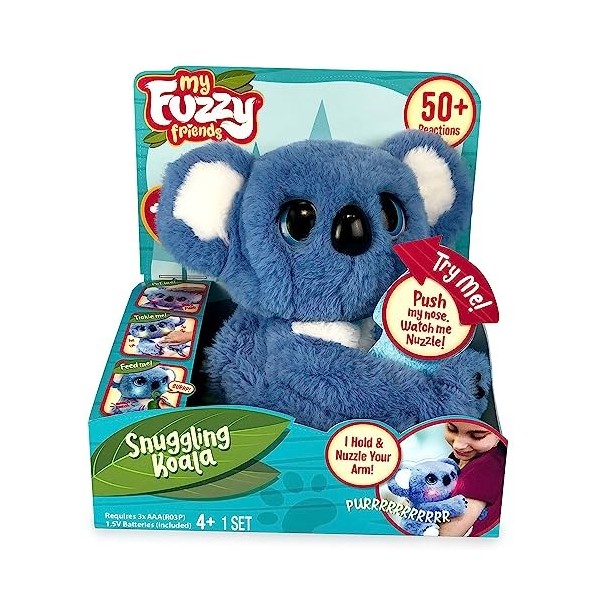 Famosa My Fuzzy Friends 700016893 Peluche Koala Interactive avec Pl