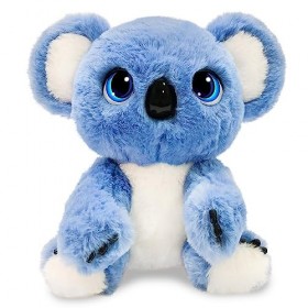 Famosa My Fuzzy Friends 700016893 Peluche Koala Interactive avec Plus de 50 réactions, avec biberon et 26 cm de Haut